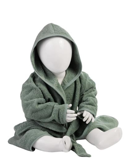 ARTG Babiezz® Bathrobe With Hood Old Green