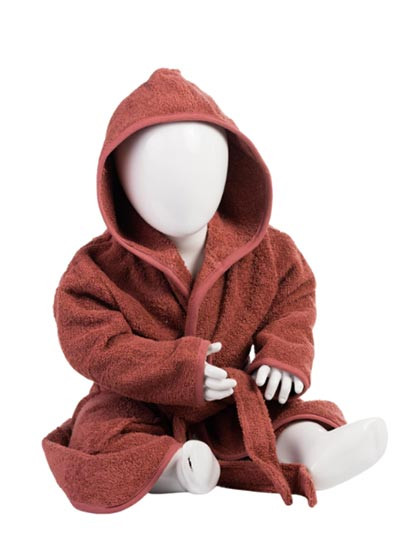 ARTG Babiezz® Bathrobe With Hood Old Pink