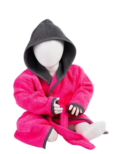 ARTG Babiezz® Bathrobe With Hood Pink