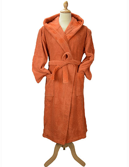 ARTG Bathrobe With Hood Cinnamon