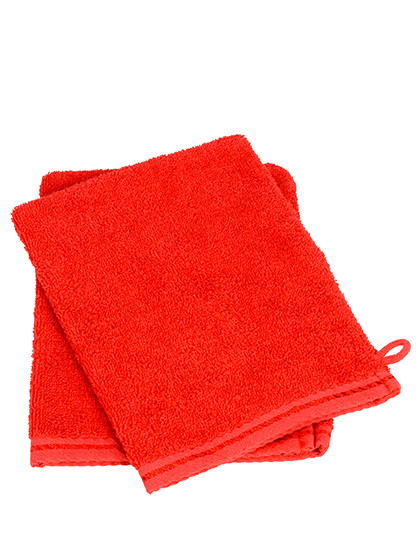 ARTG Washcloth Fire Red