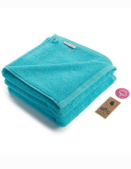 ARTG Fashion Hand Towel Aqua Blue