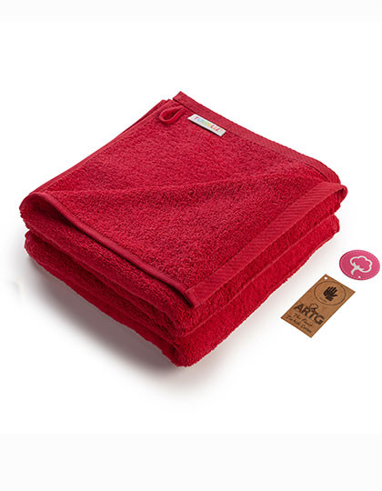 ARTG Fashion Hand Towel Deep Red