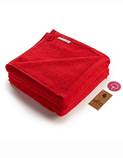 ARTG Fashion Hand Towel Fire Red