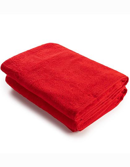 ARTG Bath Towel Fire Red