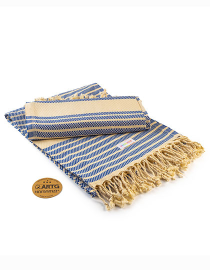 ARTG Hamamzz® Original Bodrum DeLuxe Towel Ocean Blue