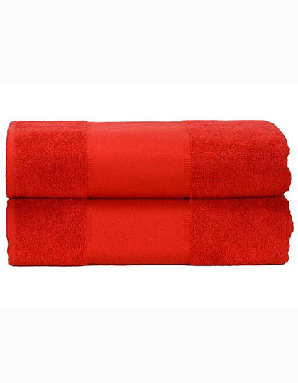 ARTG PRINT-Me® Bath Towel Fire Red