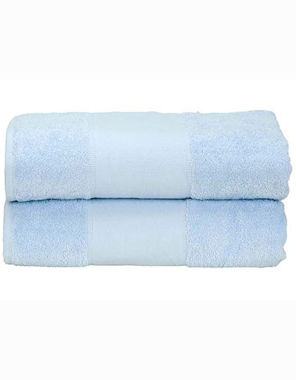 ARTG PRINT-Me® Bath Towel Light Blue