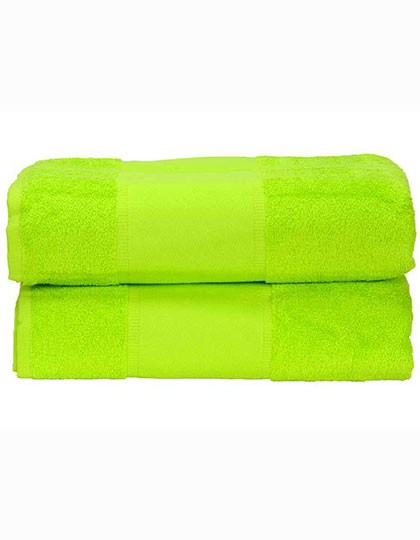 ARTG PRINT-Me® Bath Towel Lime Green