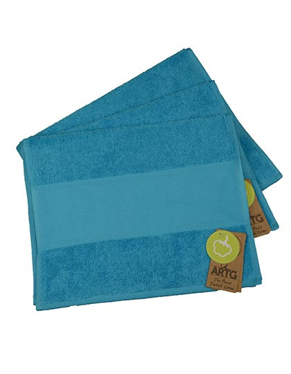 ARTG PRINT-Me® Guest Towel Aqua Blue