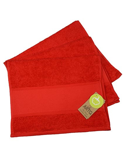 ARTG PRINT-Me® Guest Towel Fire Red