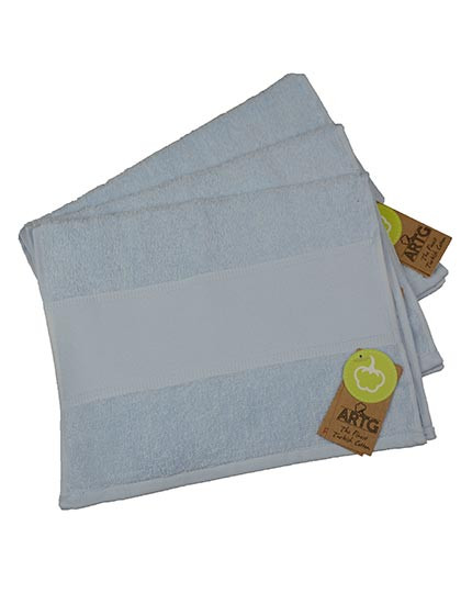 ARTG PRINT-Me® Guest Towel Light Blue