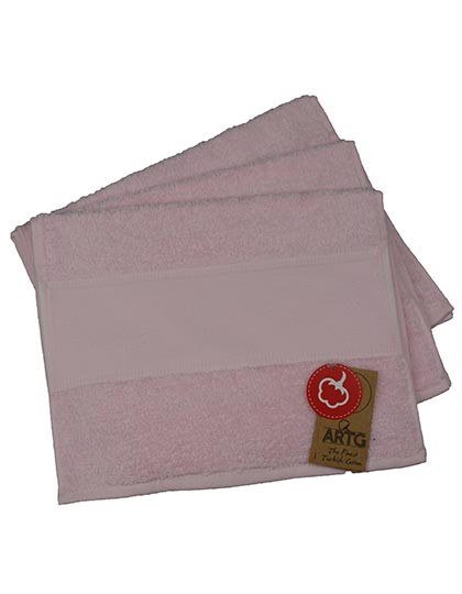 ARTG PRINT-Me® Guest Towel Light Pink