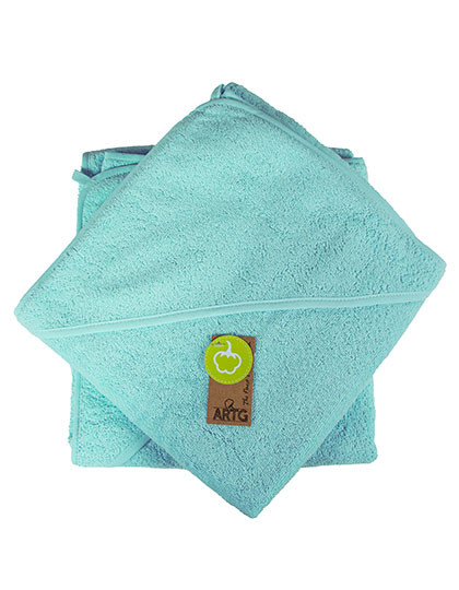 ARTG Babiezz® Baby Hooded Towel Mint Green