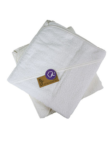 ARTG Babiezz® Baby Hooded Towel White
