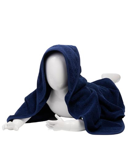 ARTG Babiezz® Hooded Towel French Navy