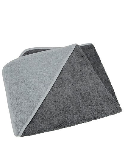 ARTG Babiezz® Hooded Towel Graphite