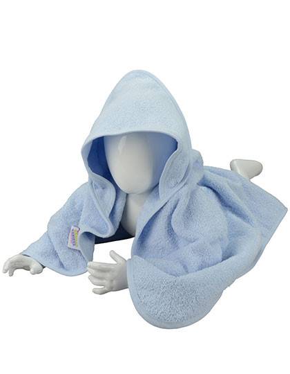 ARTG Babiezz® Hooded Towel Light Blue