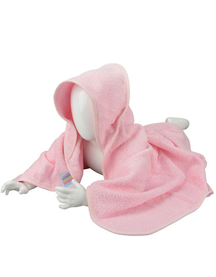 ARTG Babiezz® Hooded Towel Light Pink