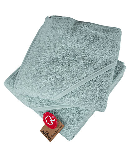 ARTG Babiezz® Hooded Towel Pastel Green