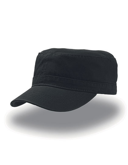 Atlantis Headwear Uniform Cap Black