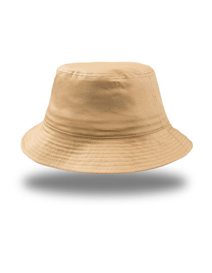 Atlantis Headwear Bucket Cotton Hat Khaki
