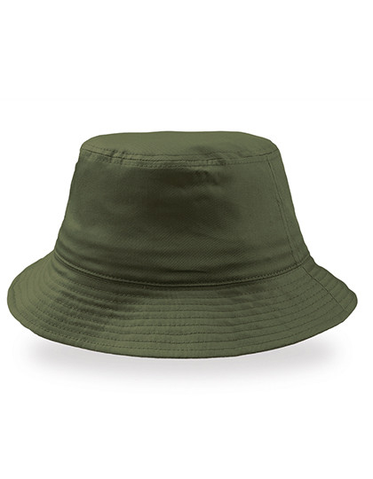 Atlantis Headwear Bucket Cotton Hat Olive