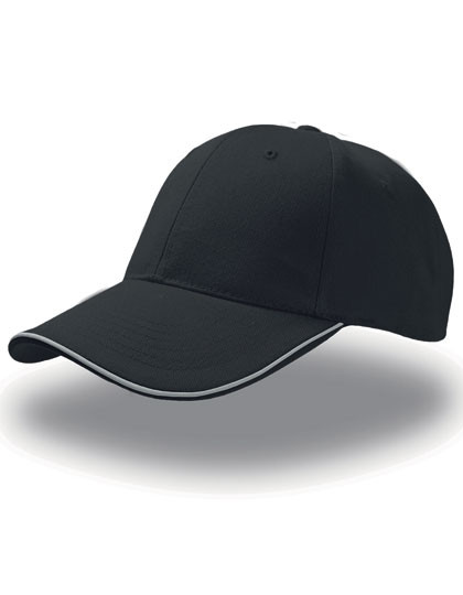 Atlantis Headwear Reflect Cap Black