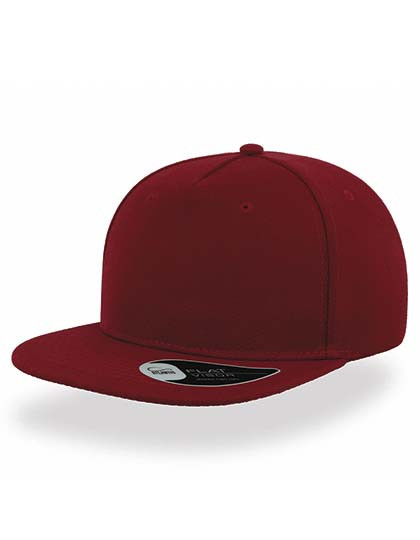 Atlantis Headwear Snap Five Cap Burgundy
