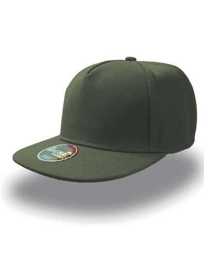 Atlantis Headwear Snap Five Cap Olive