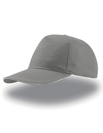 Atlantis Headwear Start Five Sandwich Cap Grey