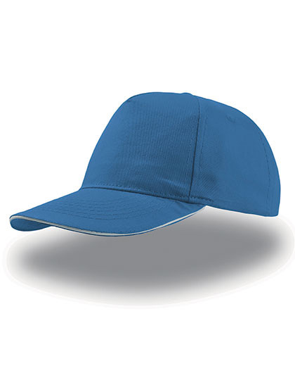 Atlantis Headwear Start Five Sandwich Cap Royal