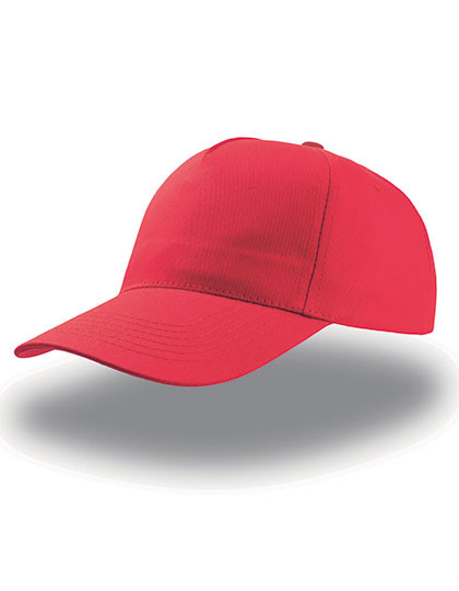 Atlantis Headwear Start Five Cap Red
