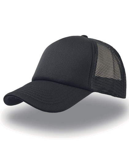Atlantis Headwear Rapper Cap Black