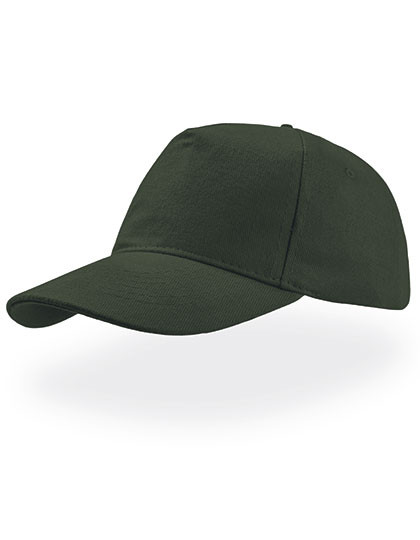 Atlantis Headwear Liberty Five Cap Bottle Green