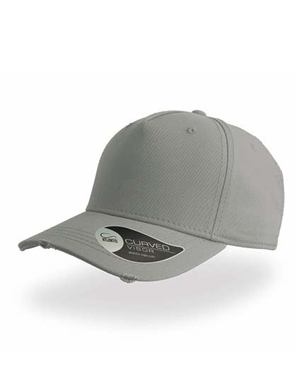Atlantis Headwear Cargo Cap Grey