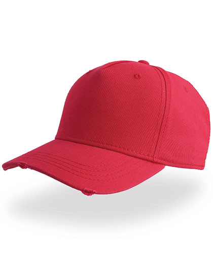 Atlantis Headwear Cargo Cap Red