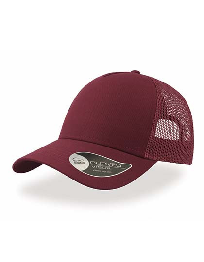 Atlantis Headwear Rapper Cotton Cap Burgundy