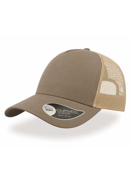 Atlantis Headwear Rapper Cotton Cap Khaki