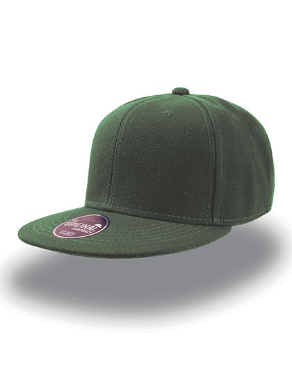 Atlantis Headwear Snap Back Cap Bottle Green