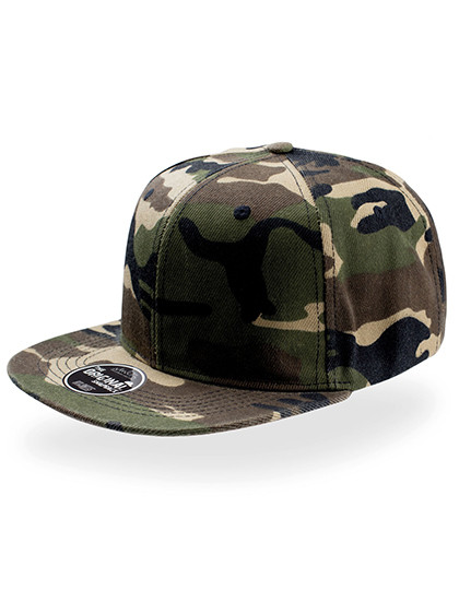 Atlantis Headwear Snap Back Cap Camouflage