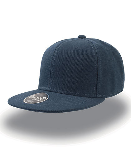 Atlantis Headwear Snap Back Cap Navy
