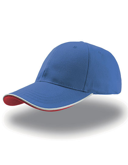 Atlantis Headwear Zoom Piping Sandwich Cap Royal