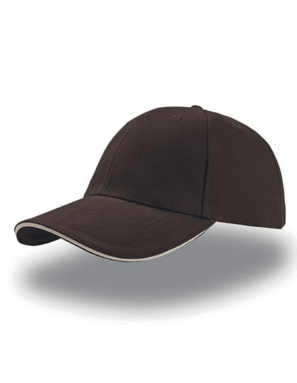 Atlantis Headwear Liberty Sandwich Cap Brown