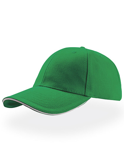 Atlantis Headwear Liberty Sandwich Cap Green