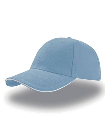 Atlantis Headwear Liberty Sandwich Cap Light Blue
