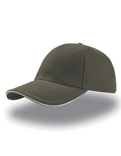 Atlantis Headwear Liberty Sandwich Cap Olive