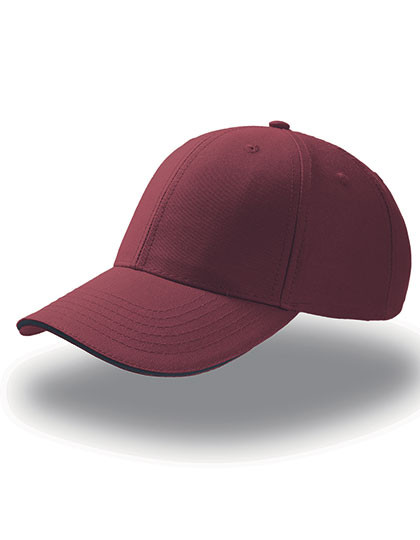 Atlantis Headwear Sport Sandwich Cap Burgundy