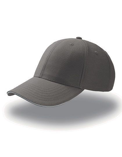 Atlantis Headwear Sport Sandwich Cap Dark Grey