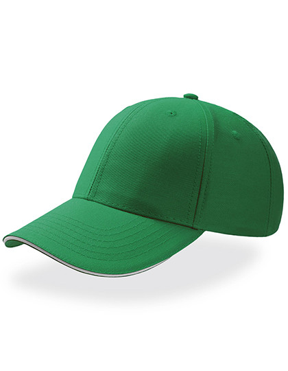 Atlantis Headwear Sport Sandwich Cap Green